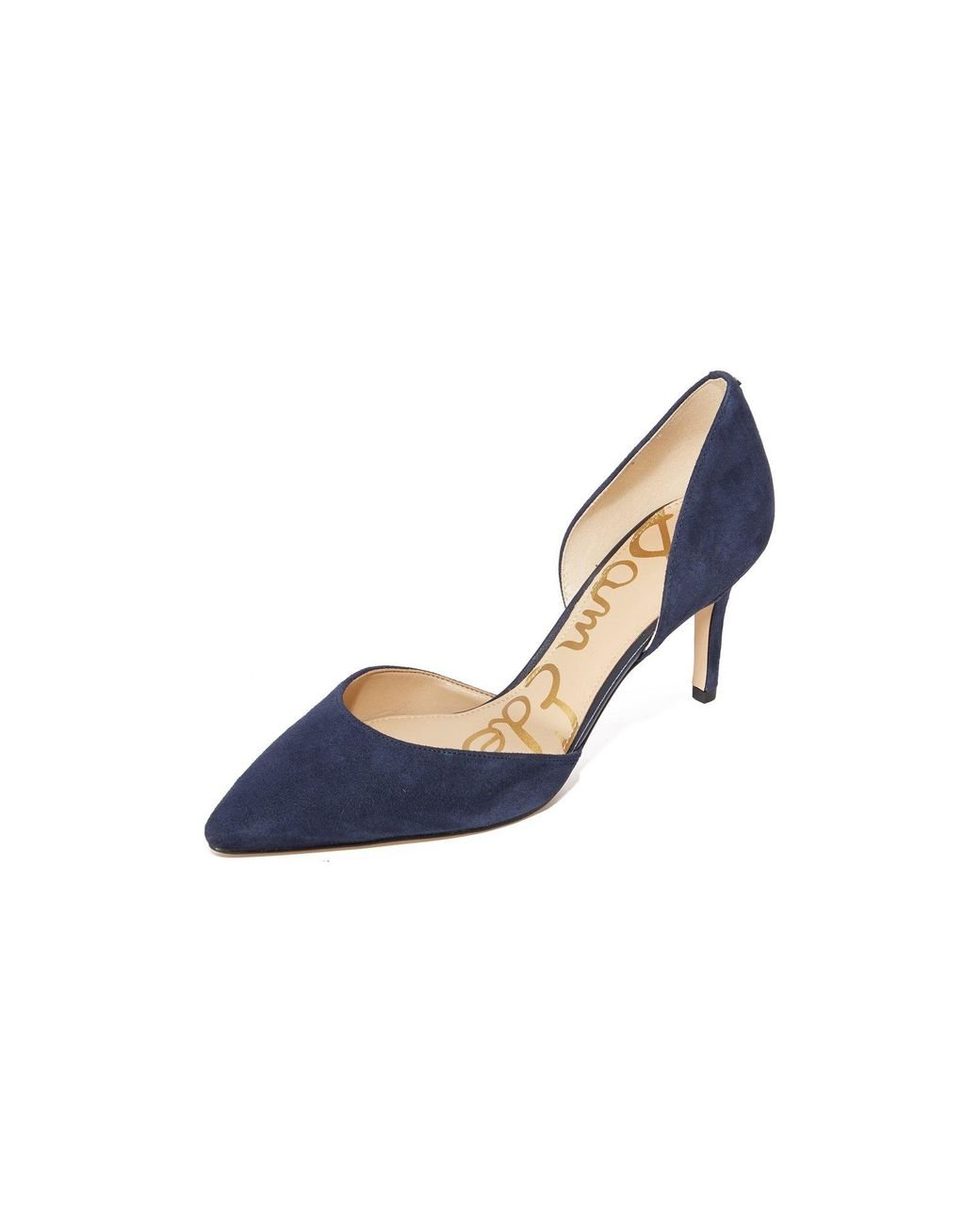 Sam edelman deals navy pumps