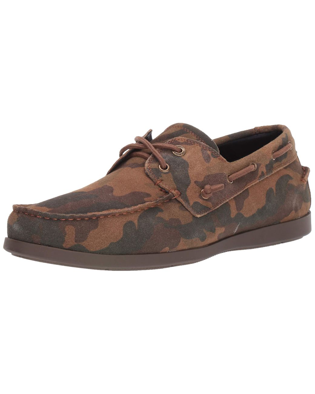 camo boat shoes mens
