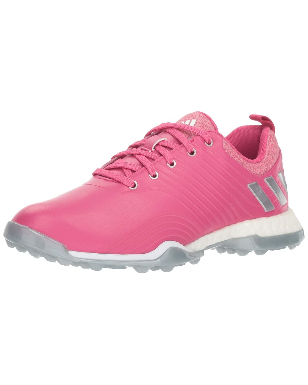 adidas Leather Womens Adipower Golf Shoe in Pink Save 47 Lyst