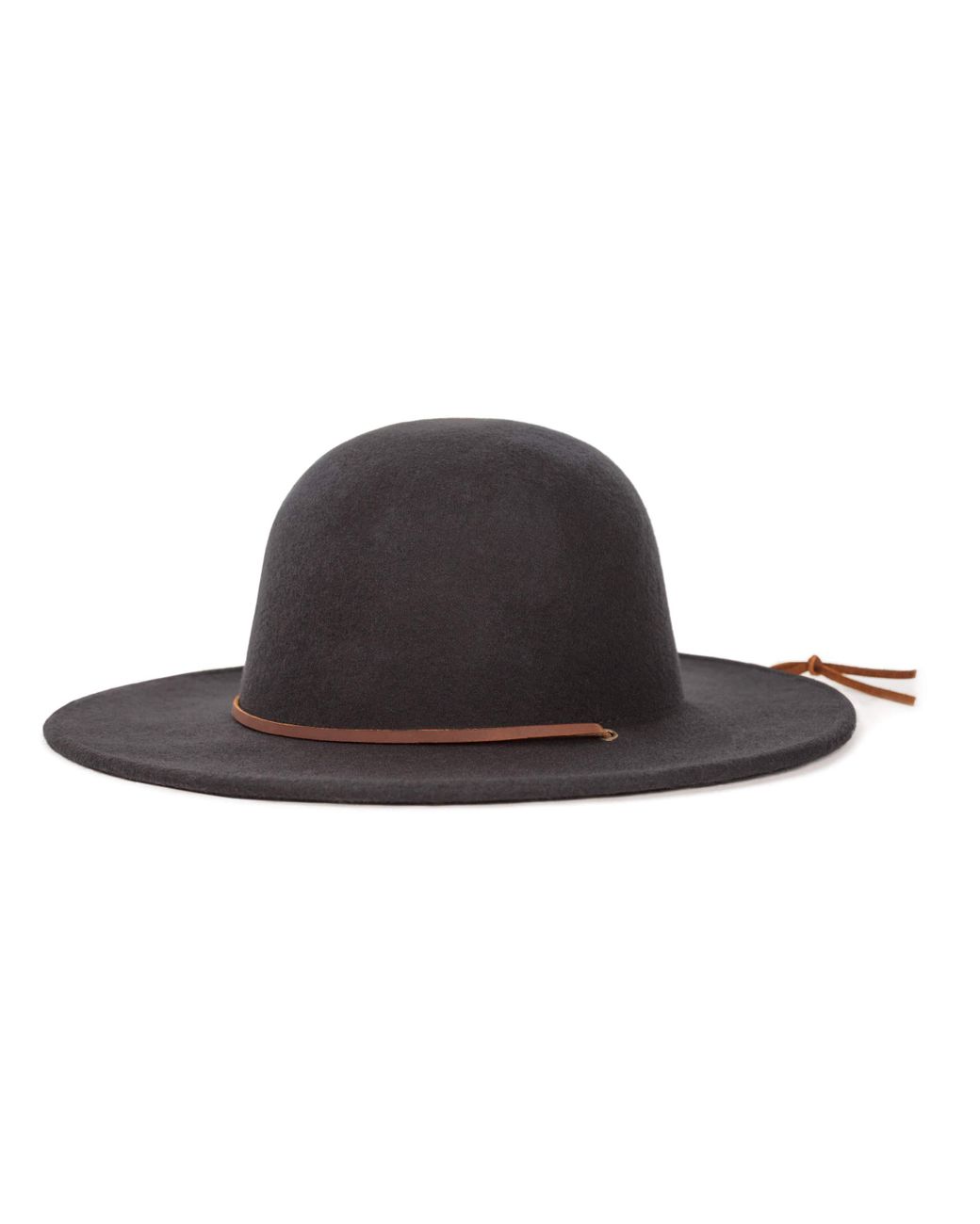 Brixton Field Wide Brim Felt Fedora Hat 
