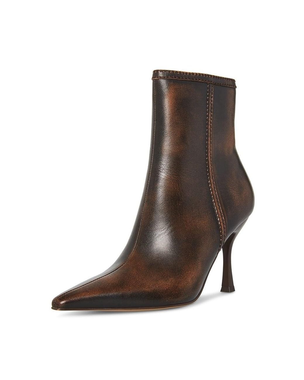 steve madden brown ankle boots