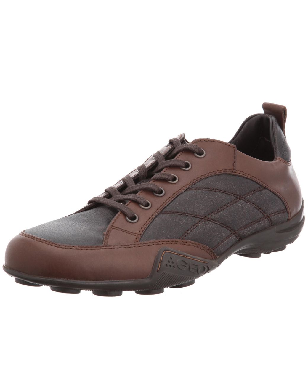 Geox Monster Lace Up Casual,coffee,42 Eu in Brown for Men | Lyst