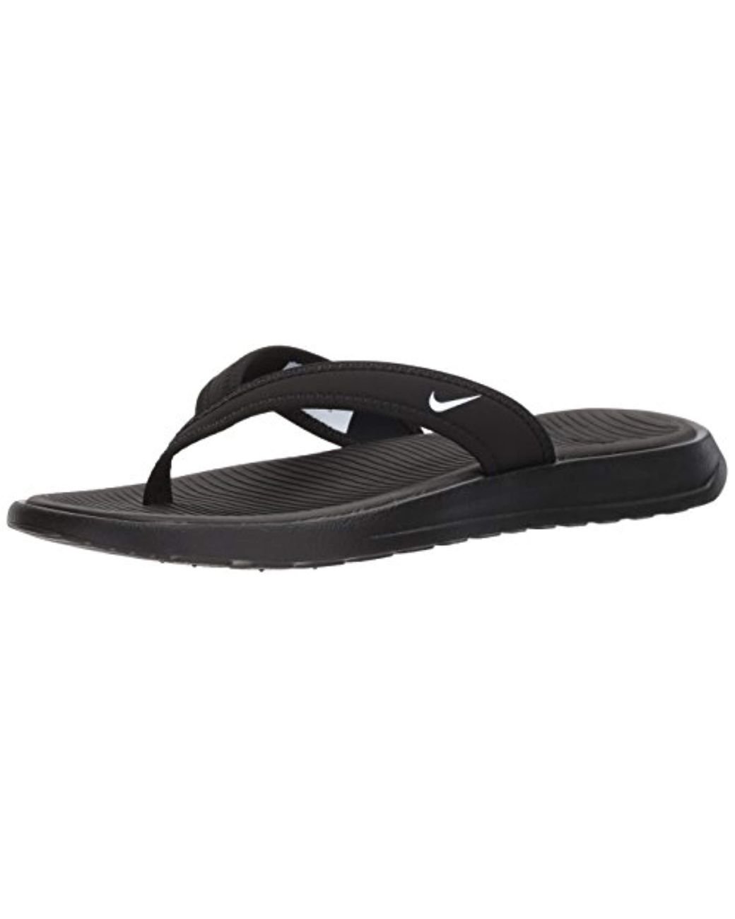 Nike Men's Celso Plus Thong Sandals From Finish Line in Black for