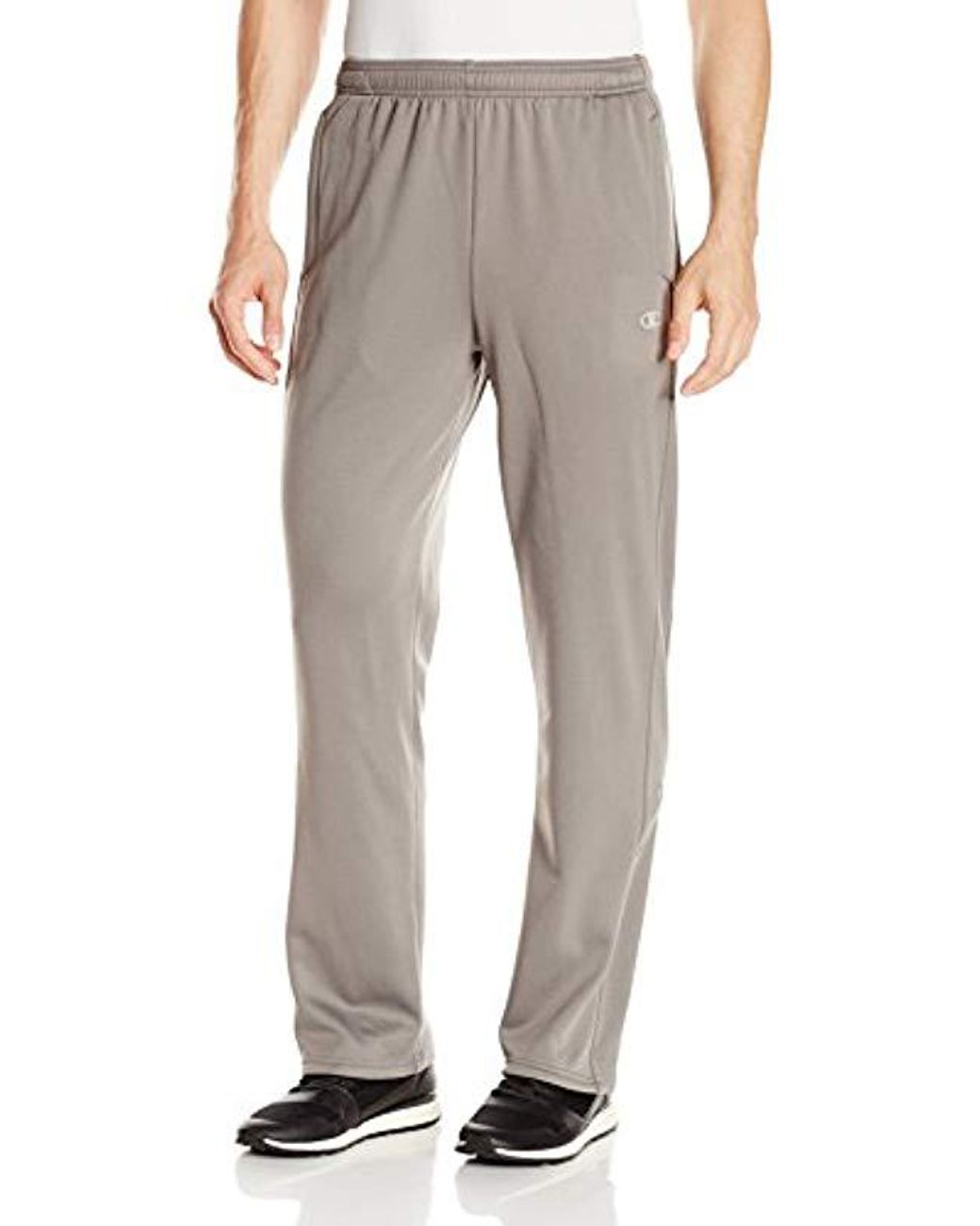 champion grey sweatpants mens