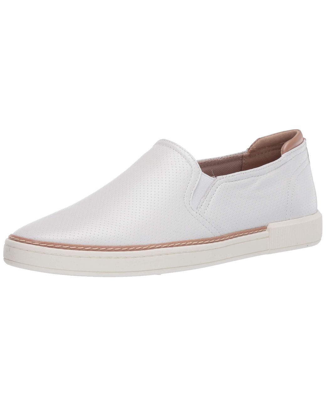 naturalizer jade leather slip on sneakers
