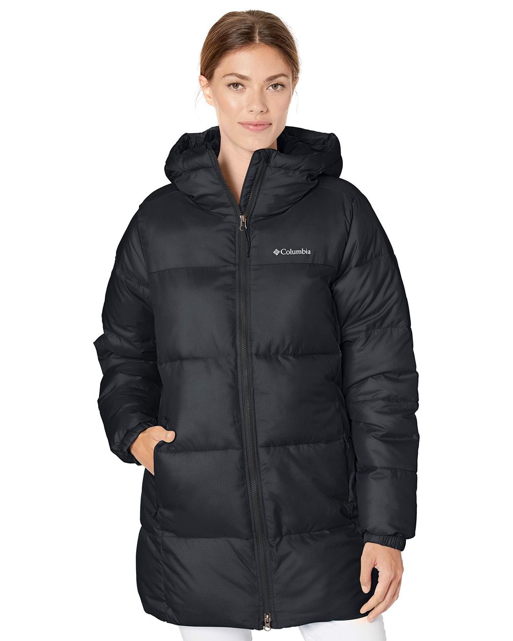 columbia puffect hooded