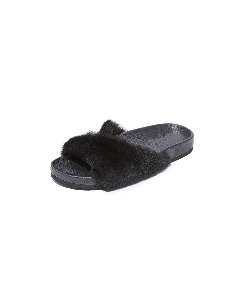 vince garrison fur slide