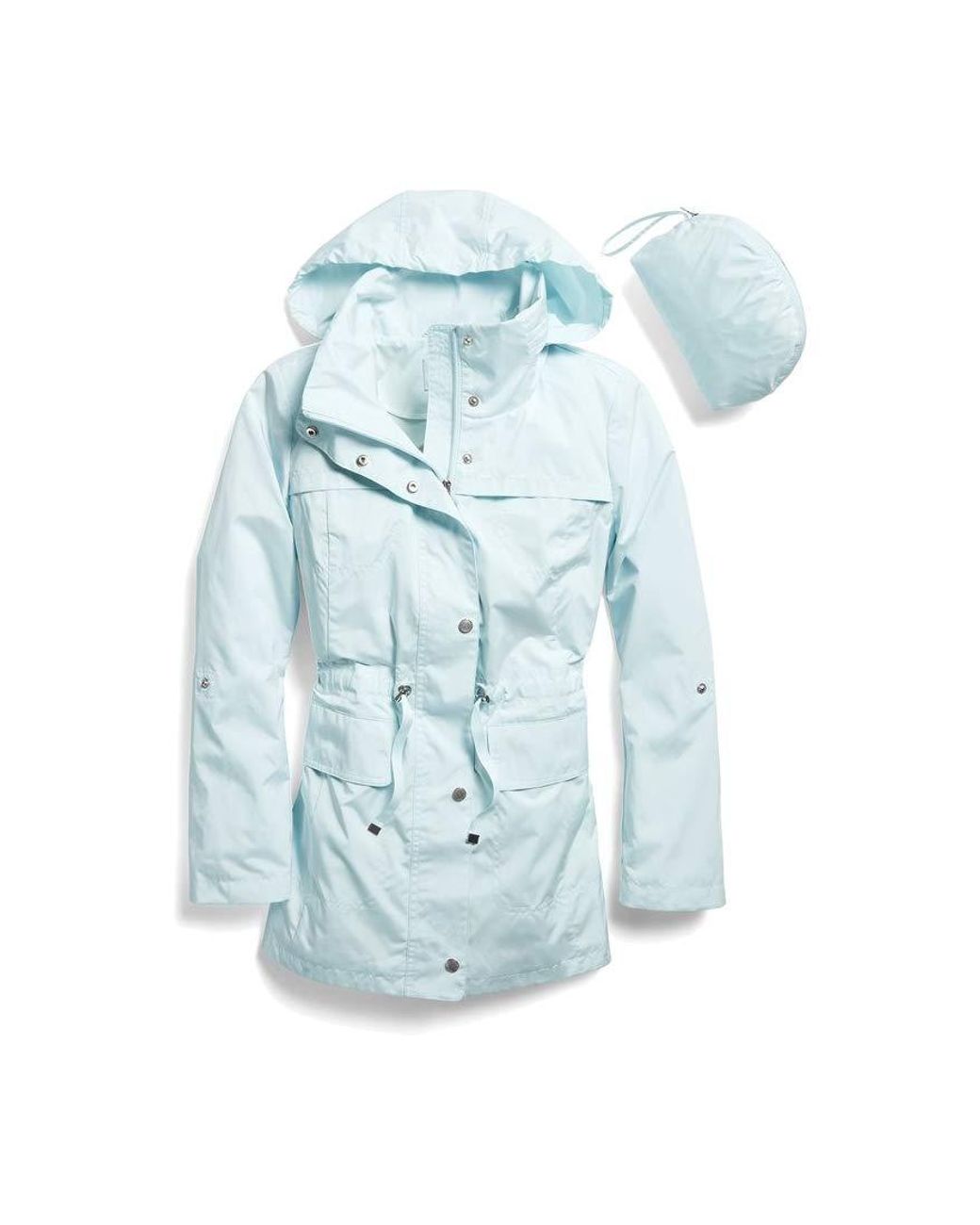 Cole Haan Travel Packable Rain Jacket in Indigo (Red) Save 79 Lyst