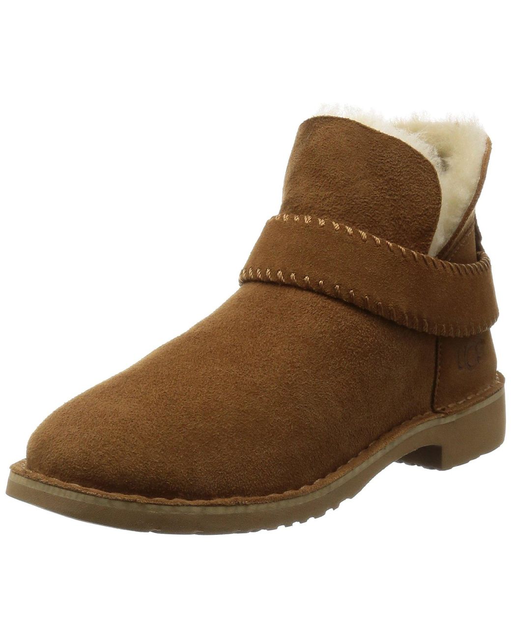 ugg mckay suede & sheepskin booties