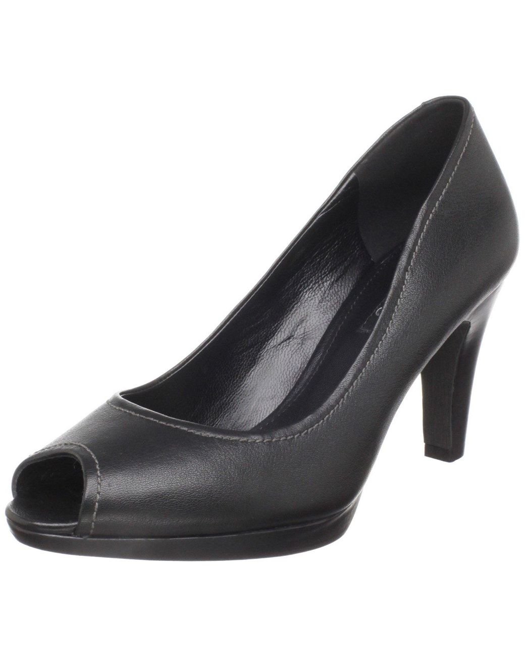 Ecco Keene Peep Toe 80mm in Black Lyst