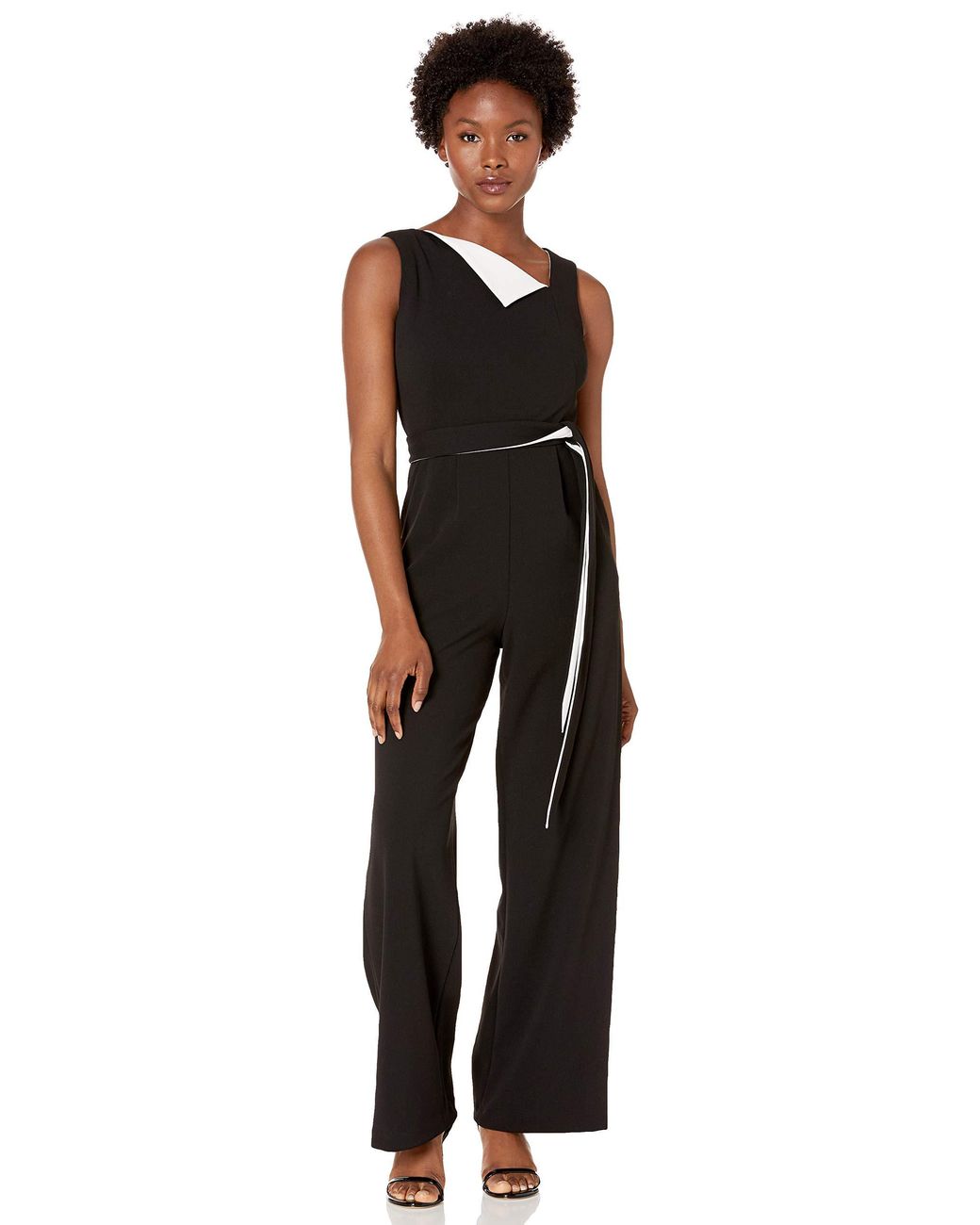 calvin klein petite jumpsuit