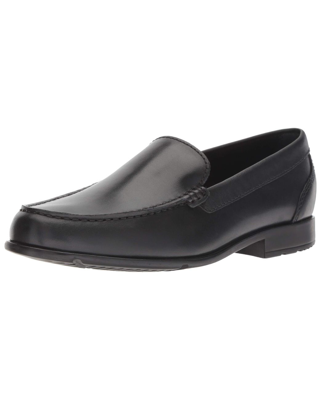 Rockport Leather Classic Lite Venetian Slip-on Loafer- Black-12 M for ...