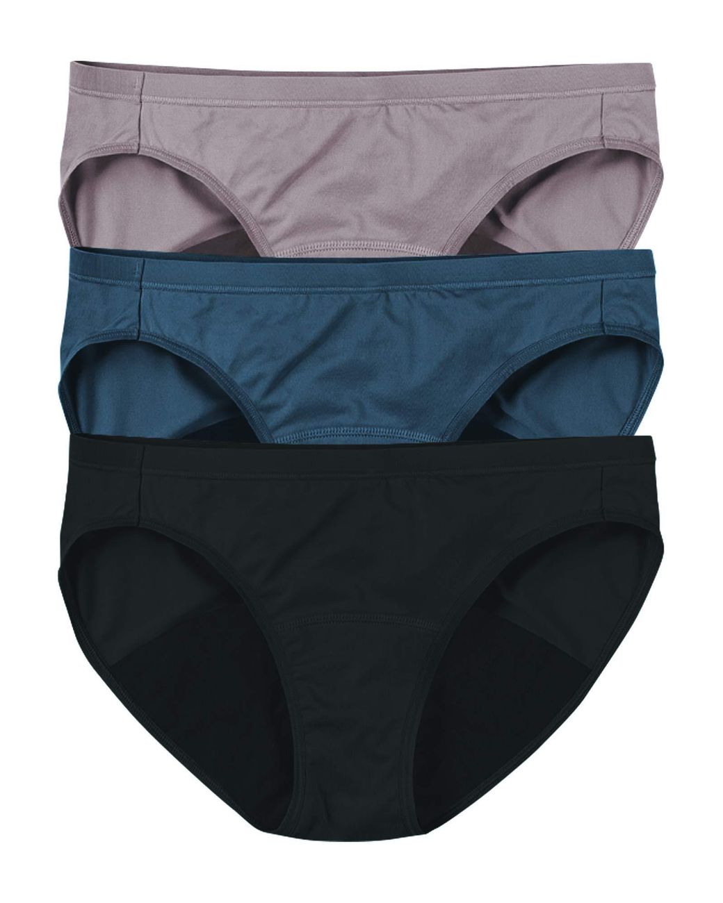 Hanes Women's 3-Pk. Light Period Brief Underwear 40FDL3