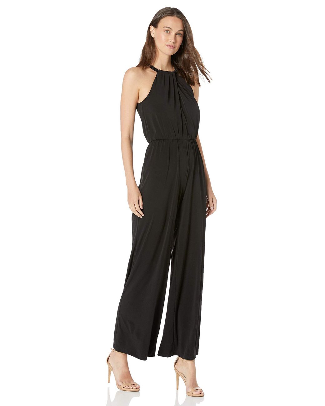 calvin klein halter jumpsuit