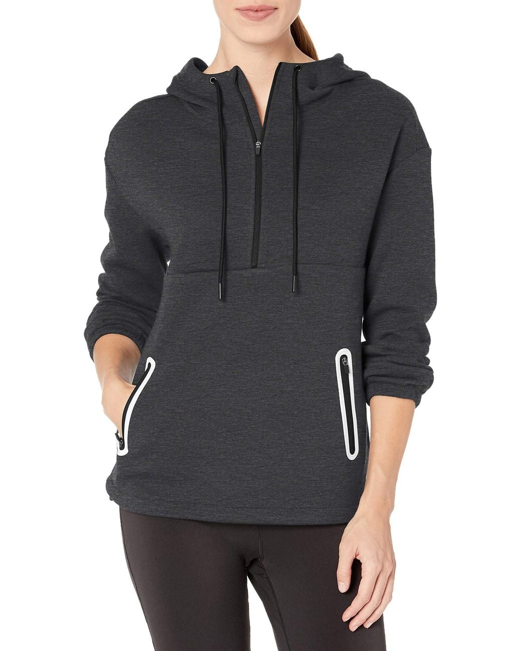 fleece lined pullover sweatshirt women's