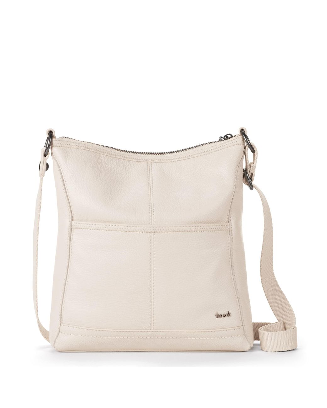 The Sak S Iris Crossbody In Leather Casual Purse With Adjustable Strap