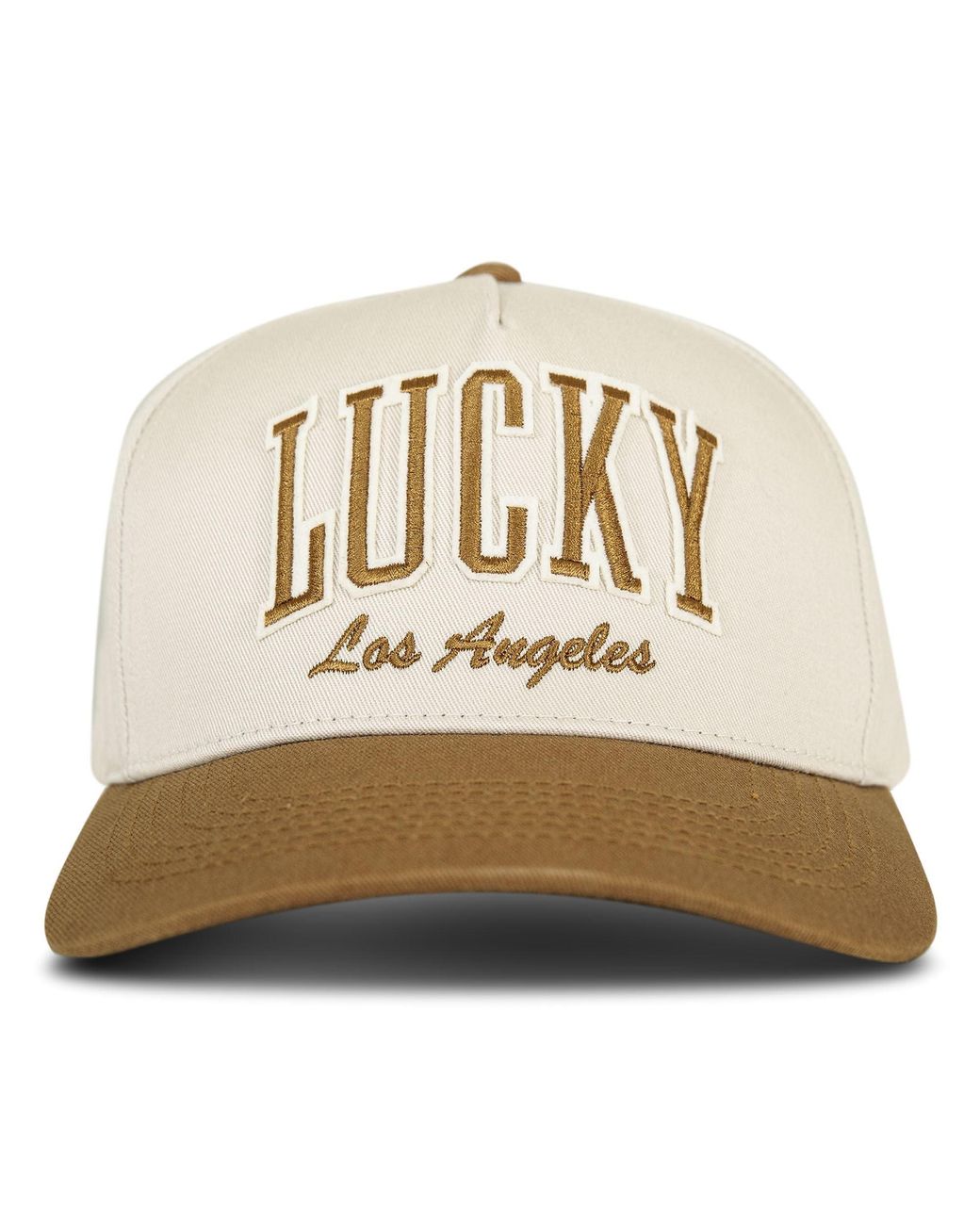 Lucky Brand Cotton Embroidered Baseball Cap With Adjustable Straps