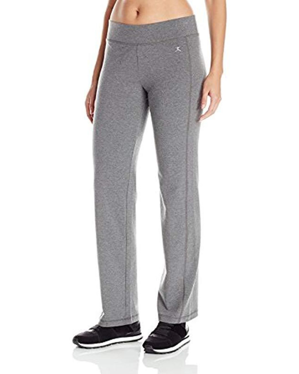 Danskin Sleek-fit Yoga Pant in Charcoal (Gray) - Save 35% - Lyst