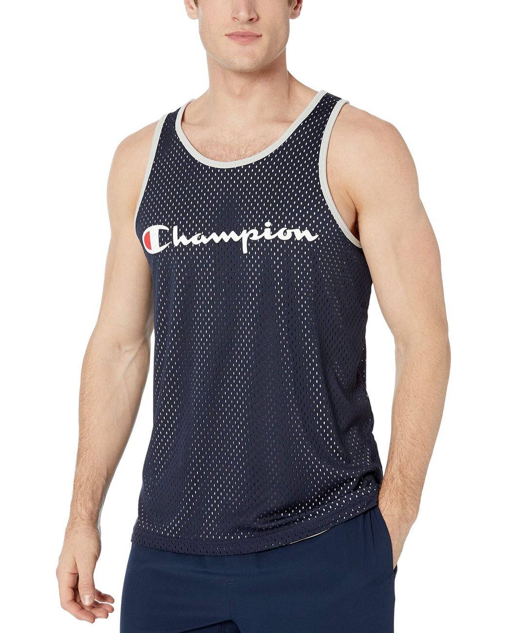 Champion Reversible Mesh Tank in Blue for Men Save 48 Lyst