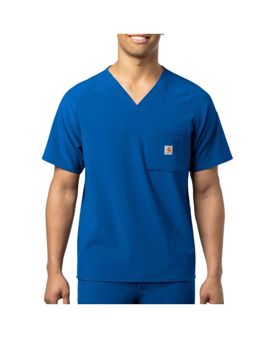 Carhartt Micro Ripstop Chest Pocket Scrub Top in Blue for Men | Lyst