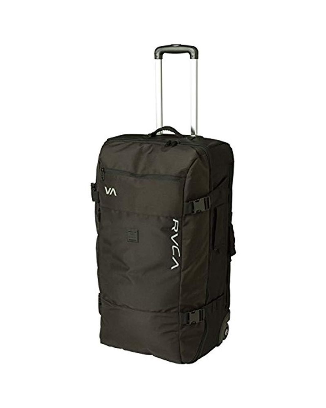 RVCA Eastern Large Roller Bag Travel Luggage in Black for Men