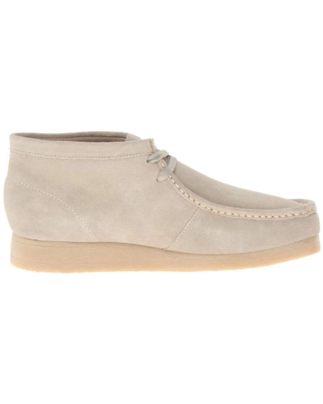 Clarks Stinson Hi Chukka Boot,sand Suede,8 M Us in Natural for Men | Lyst