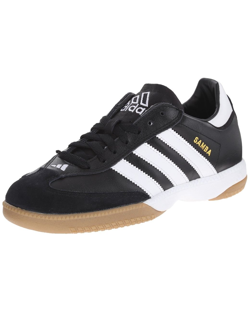 adidas Performance Samba Millennium Indoor Soccer Cleat,black/white/gold,5.5  M Us for Men | Lyst