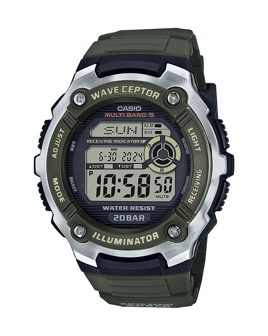 G-Shock Wave Ceptor Illuminator Multi Band 5 Watch Wv-200r-3a in Black for  Men | Lyst