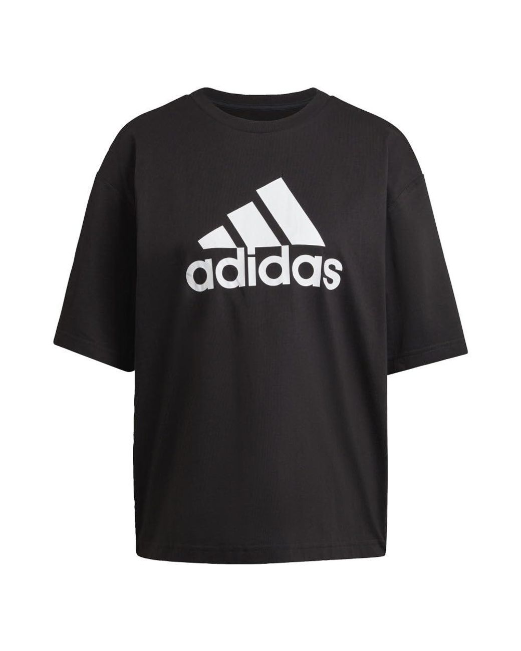 adidas Future Icon Badge Of Sport Tee in Black | Lyst