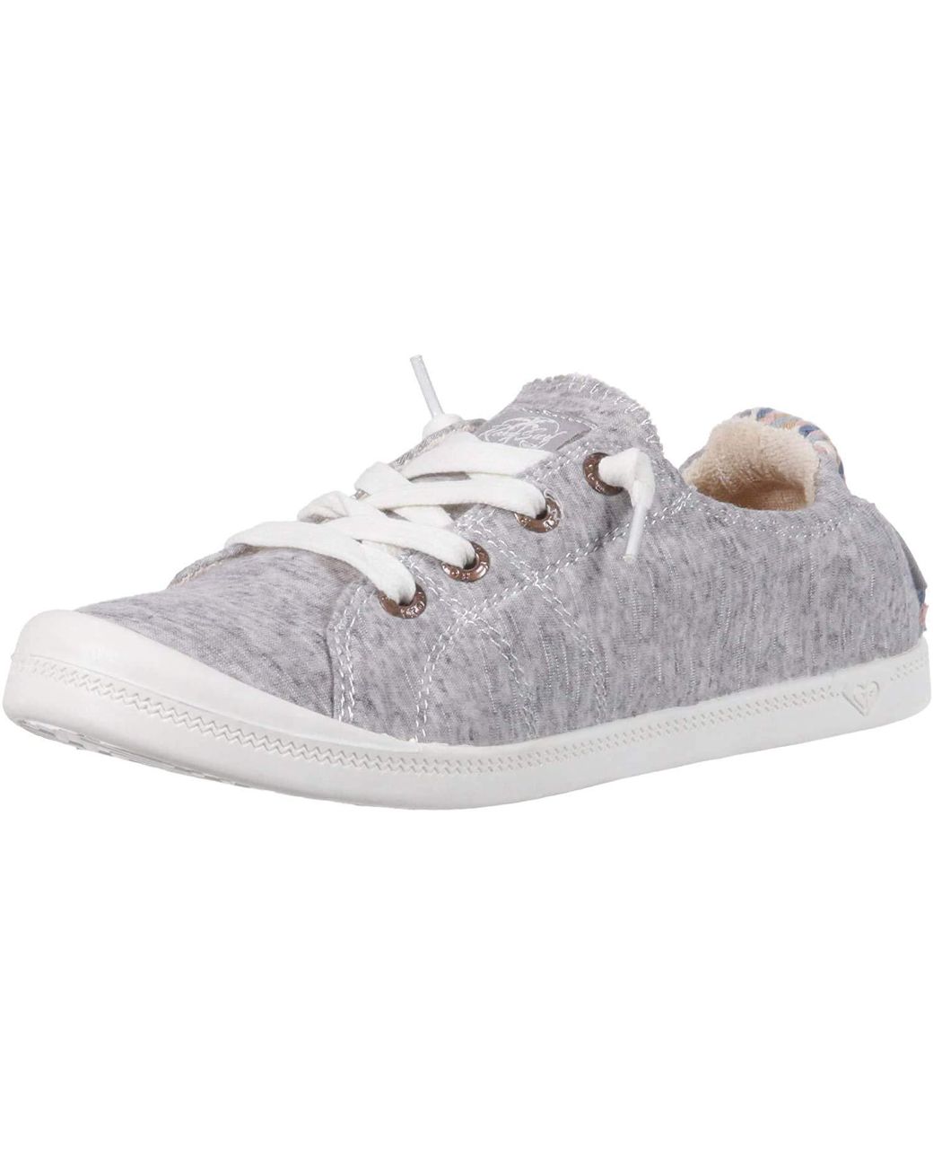 roxy grey slip on shoes