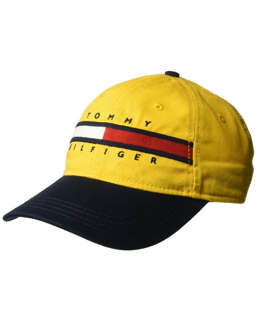 Tommy Hilfiger Dad Hat Avery in Yellow for Men - Lyst
