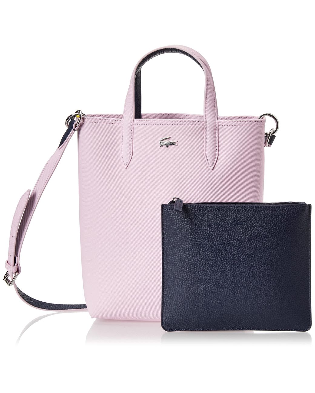 Lacoste Womens Vertical Shopping Bag Tote in Pink Lyst