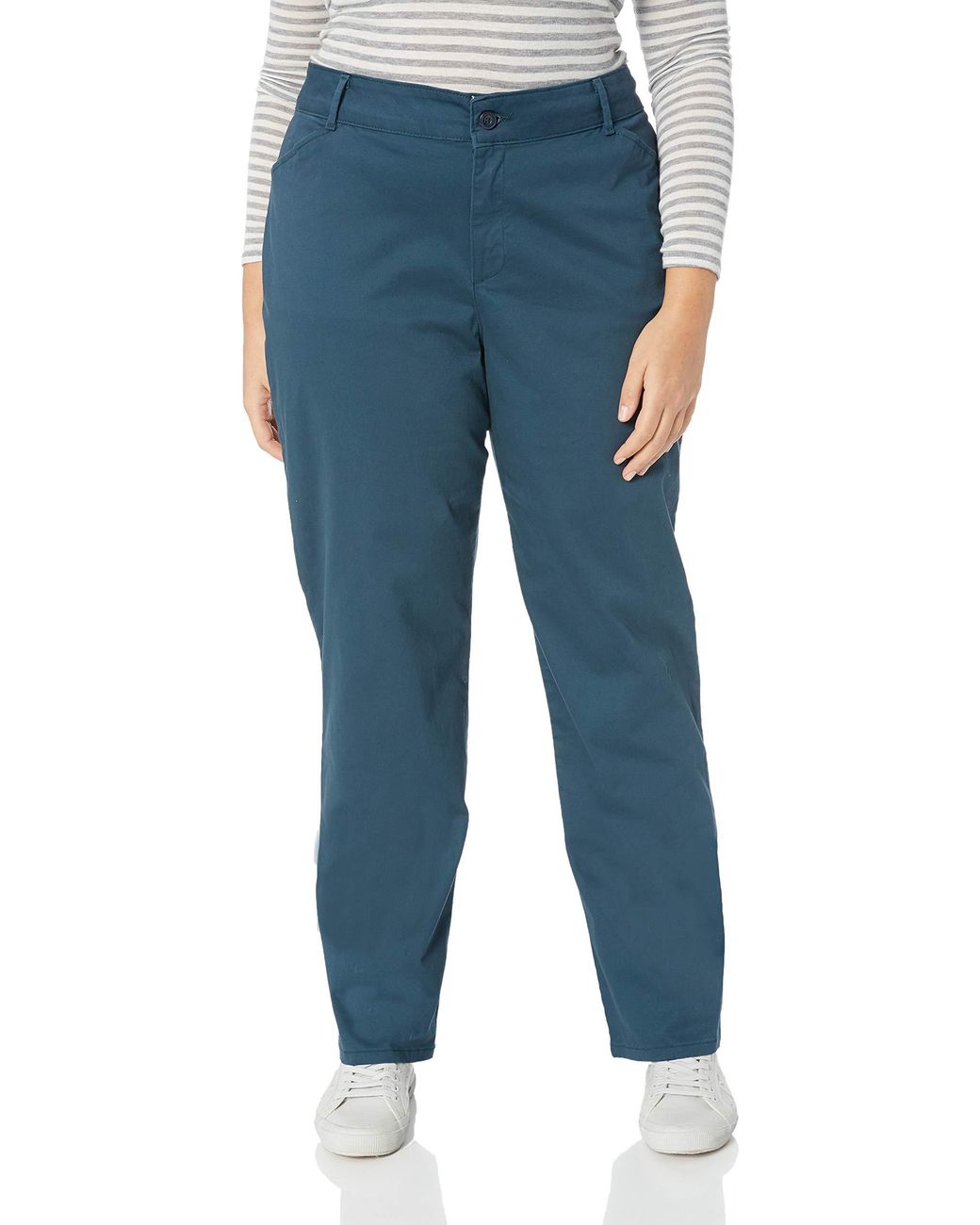 Lee Jeans Plus-size Relaxed-fit All Day Pant in Blue - Lyst