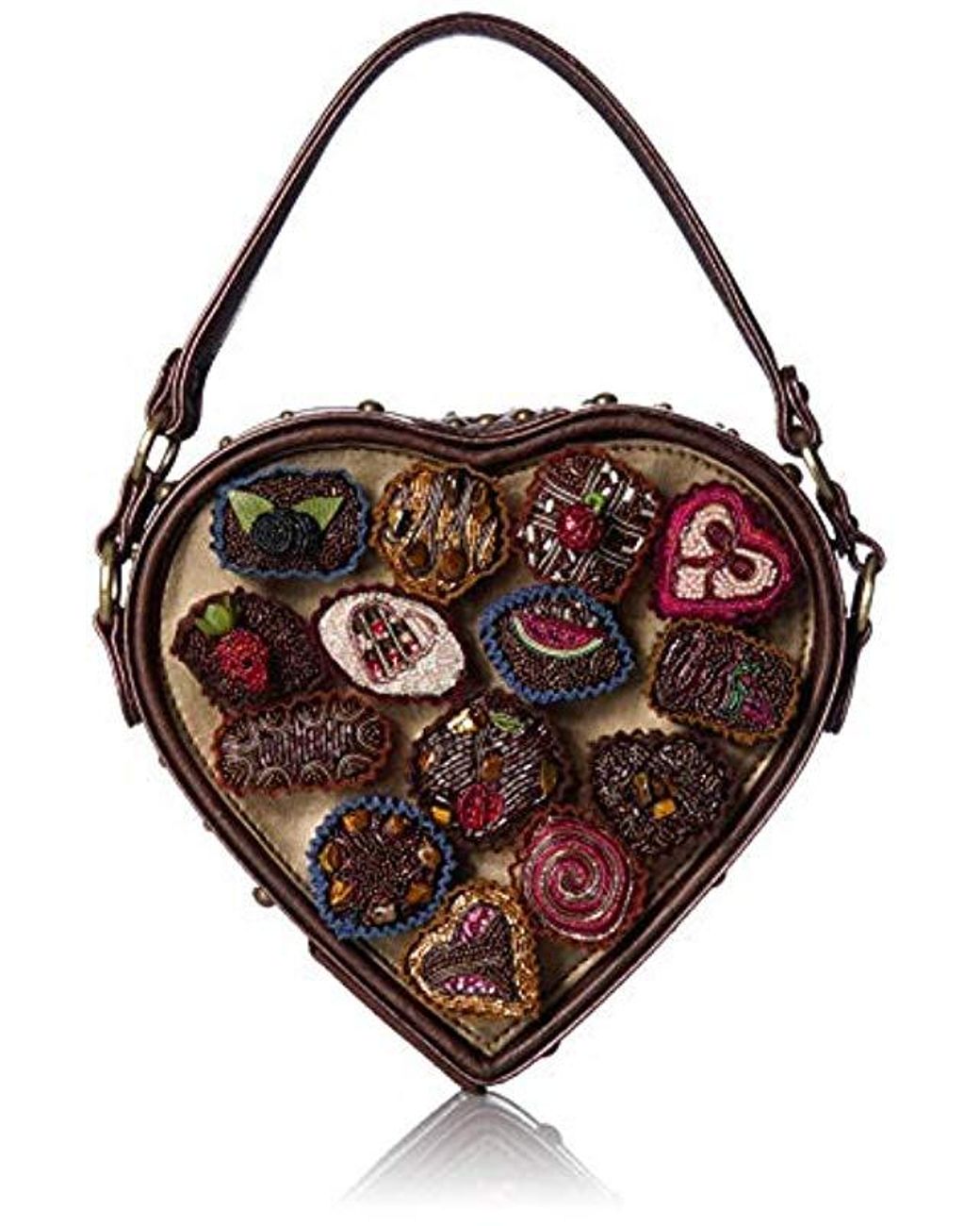 mary frances heart bag