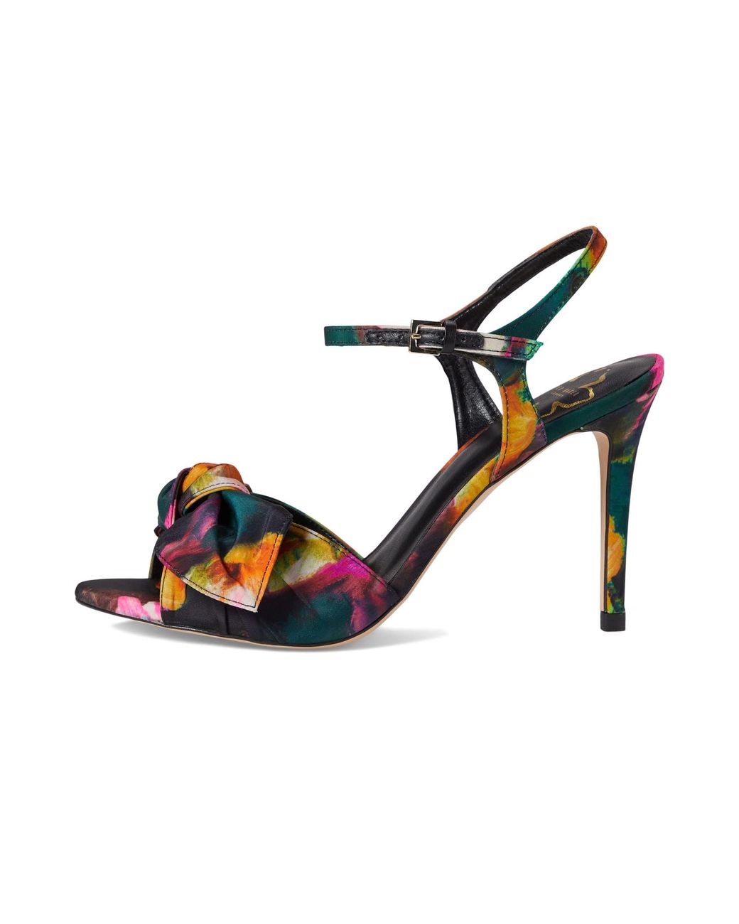 Ted Baker Neemia Heeled Sandal in Black | Lyst