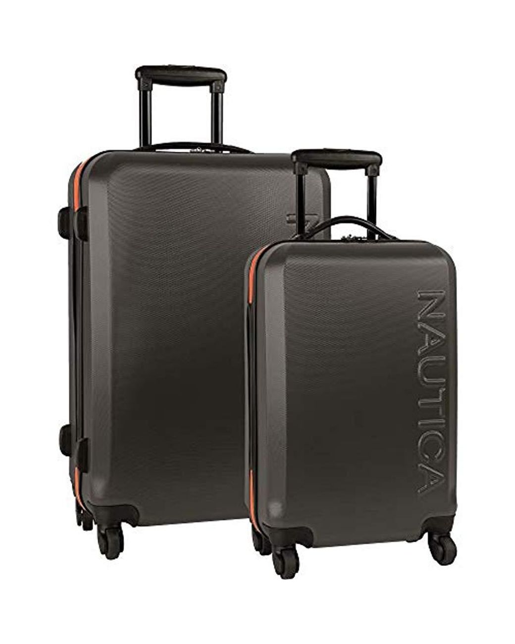 Nautica Hardside Carry On Luggage20 Inch Spinner Wheels Suitcase in
