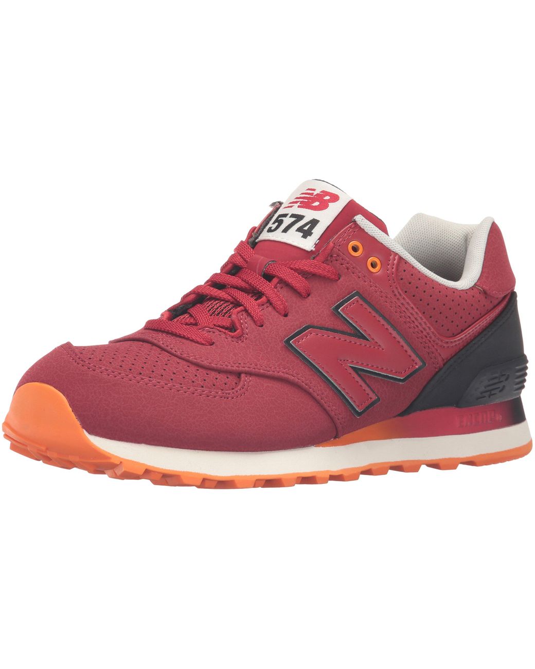 New Balance 574 V1 Gradient Sneaker in Red for Men | Lyst