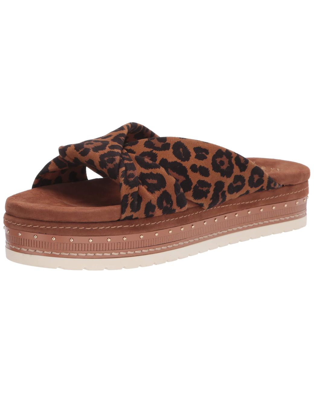 vince camuto snakeskin slides