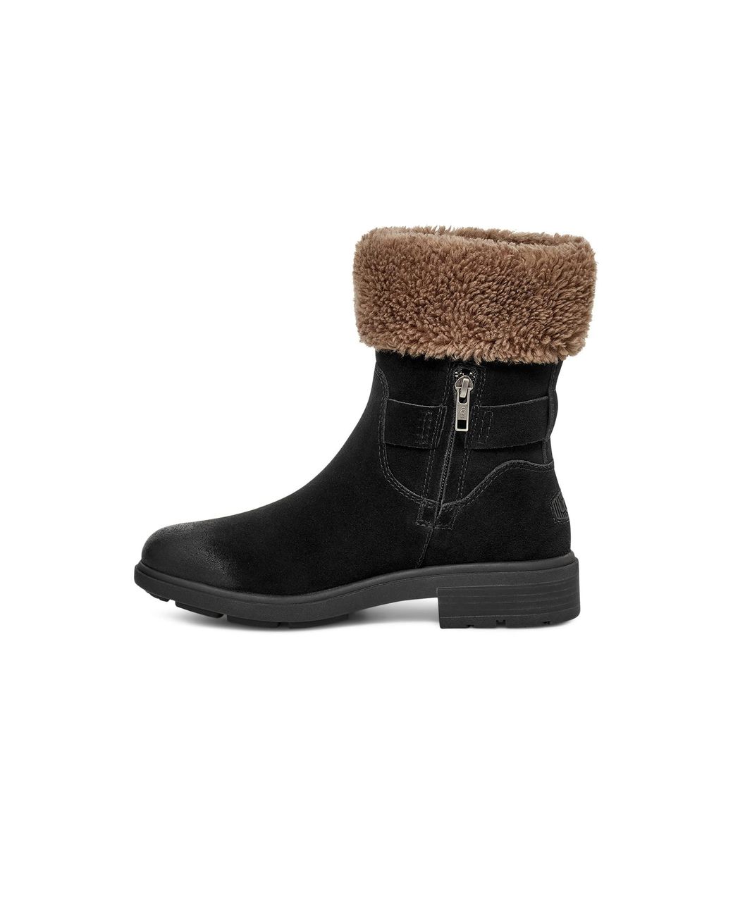 UGG Harrison Cuff Fashion Boot in Black | Lyst
