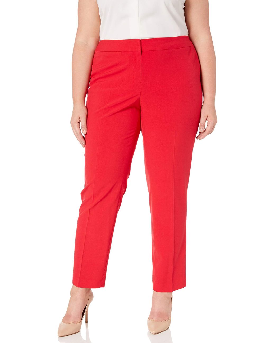 Nine West Strech Skinny Pant in Cherry (Red) - Lyst