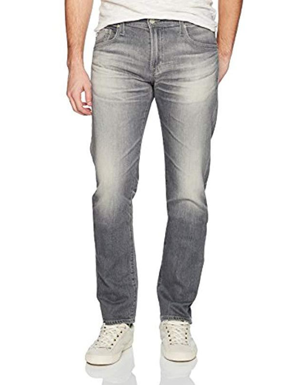 AG Jeans Tellis Modern Slim Fit Mso Grey Denim in Gray for Men - Save ...
