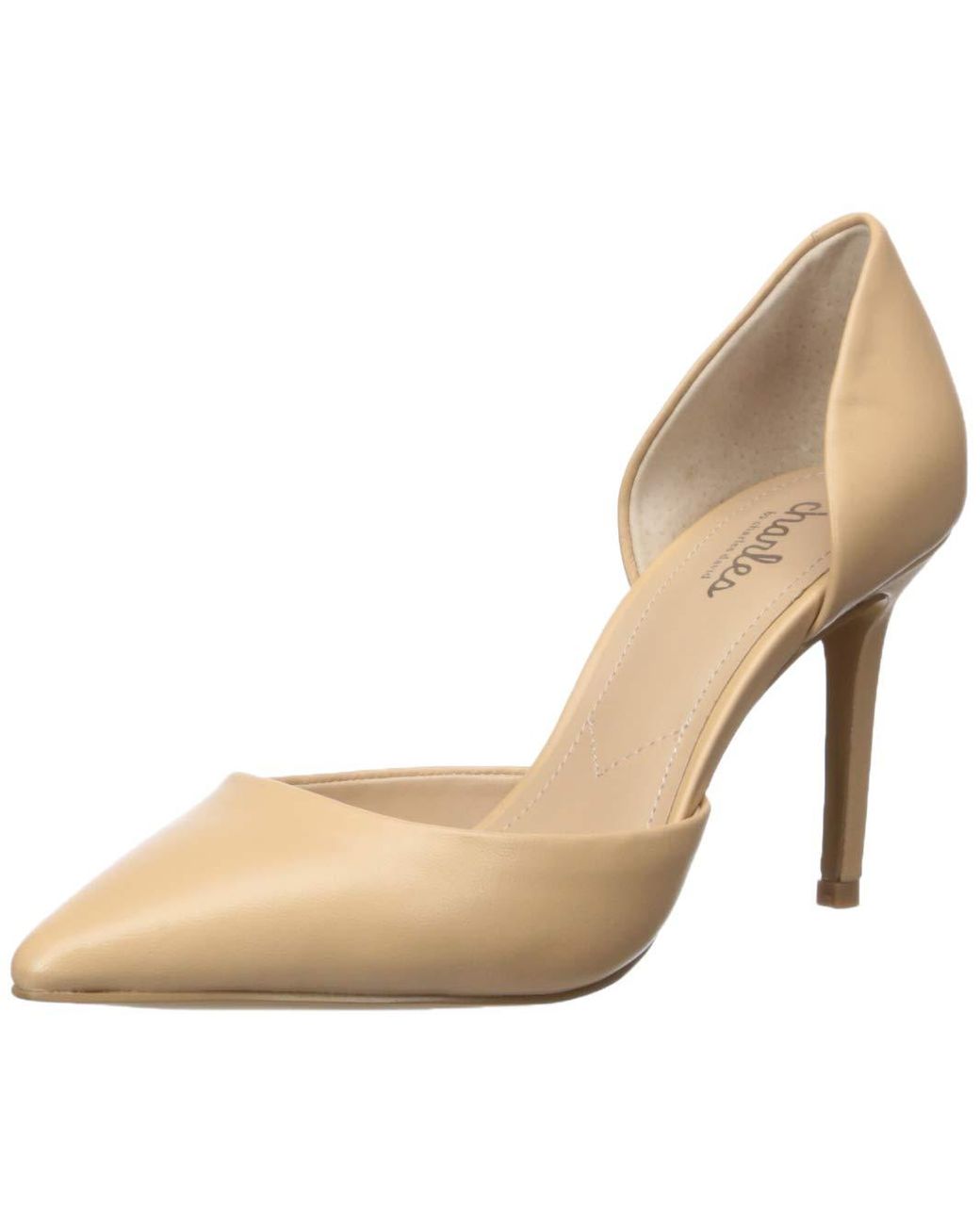 Beige Emmy Pointed-Toe Pumps - CHARLES & KEITH CL