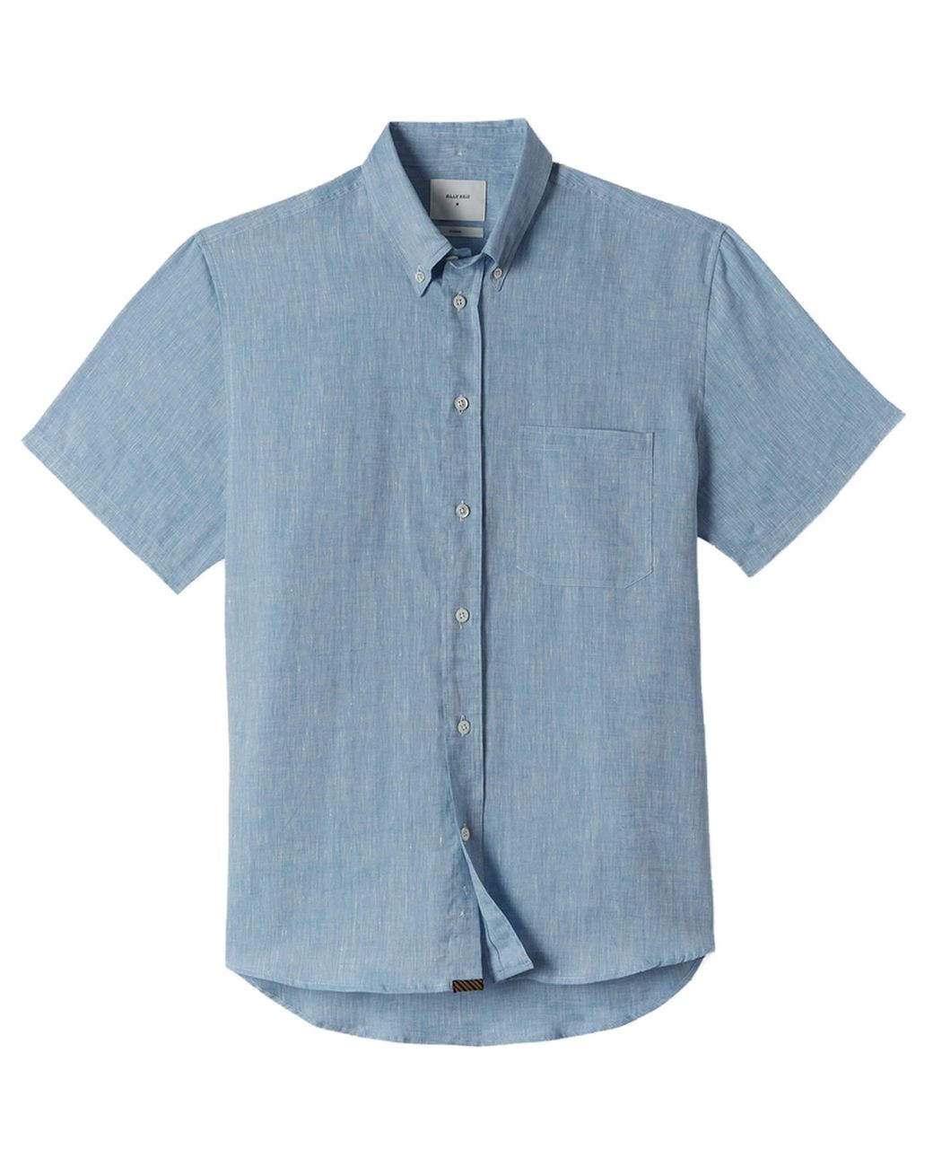 Billy Reid S/s Tuscumbia Linen Shirt in Blue for Men | Lyst