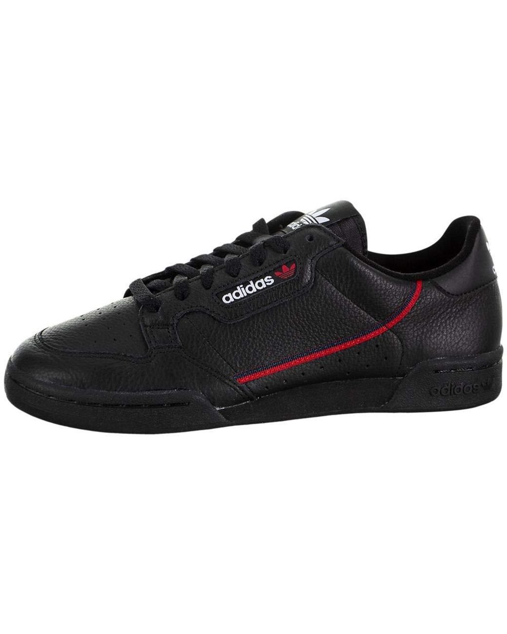 adidas originals continental 80 recon leather sneakers