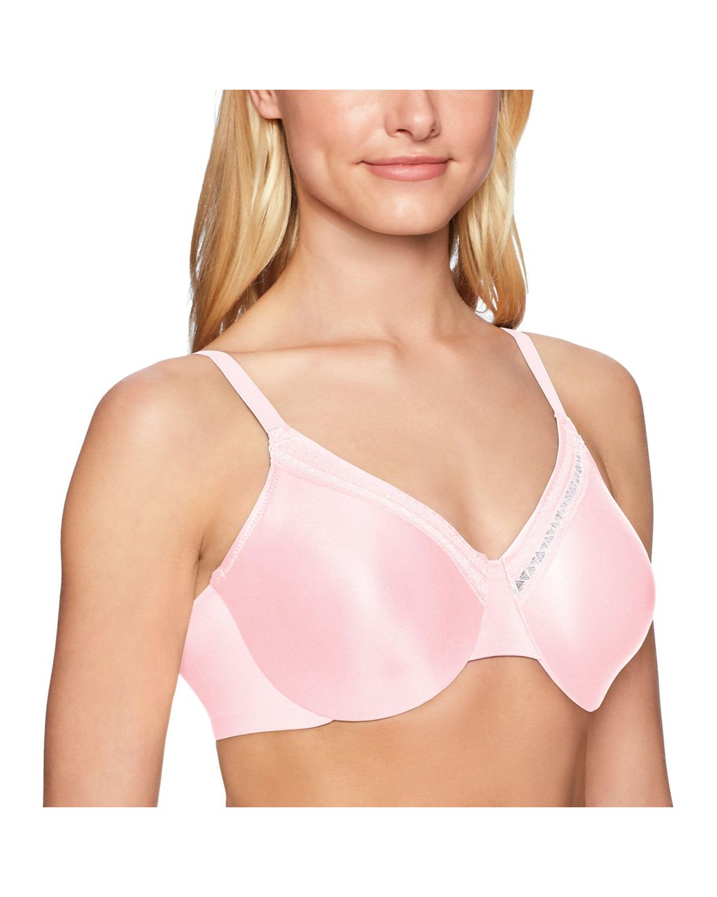 Wacoal Lace Perfect Primer Underwire Bra,pink Lady,34c Lyst