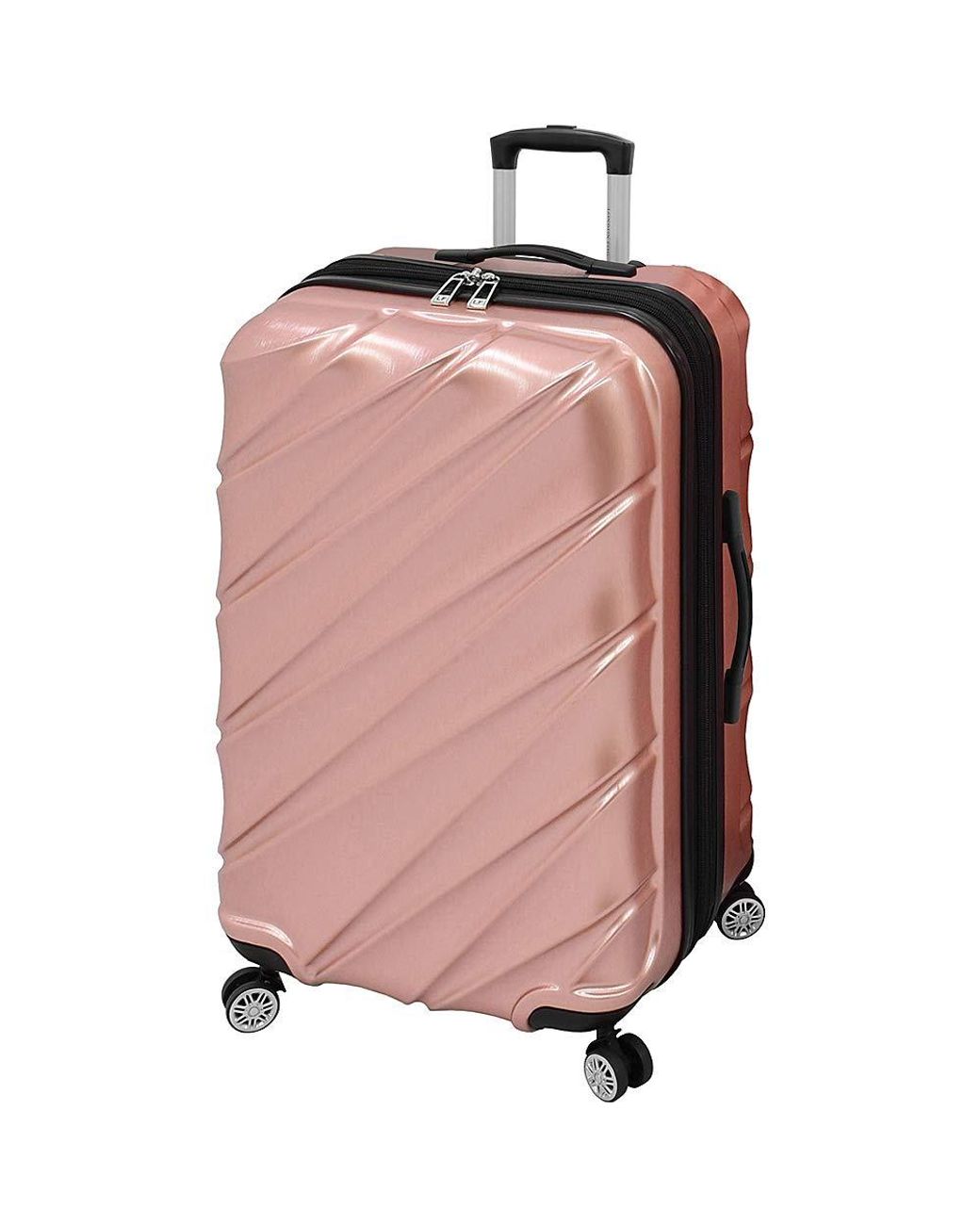 rose gold london fog luggage