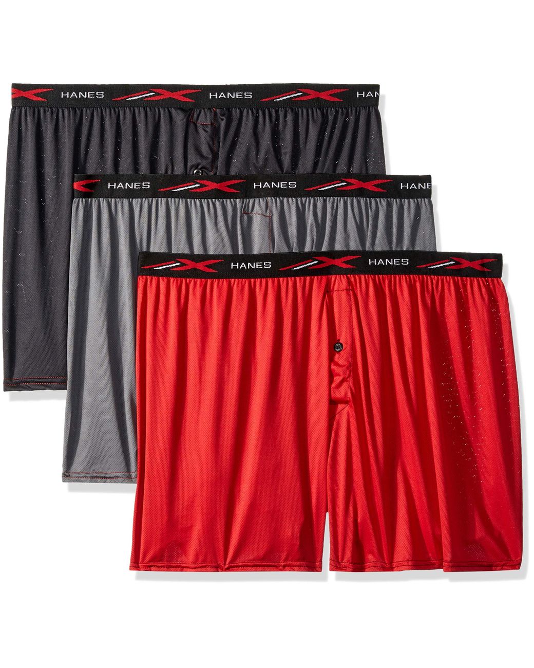 Hanes Xtemp 4way Stretch Mesh Knit Boxer 4pack for Men Save 28 Lyst