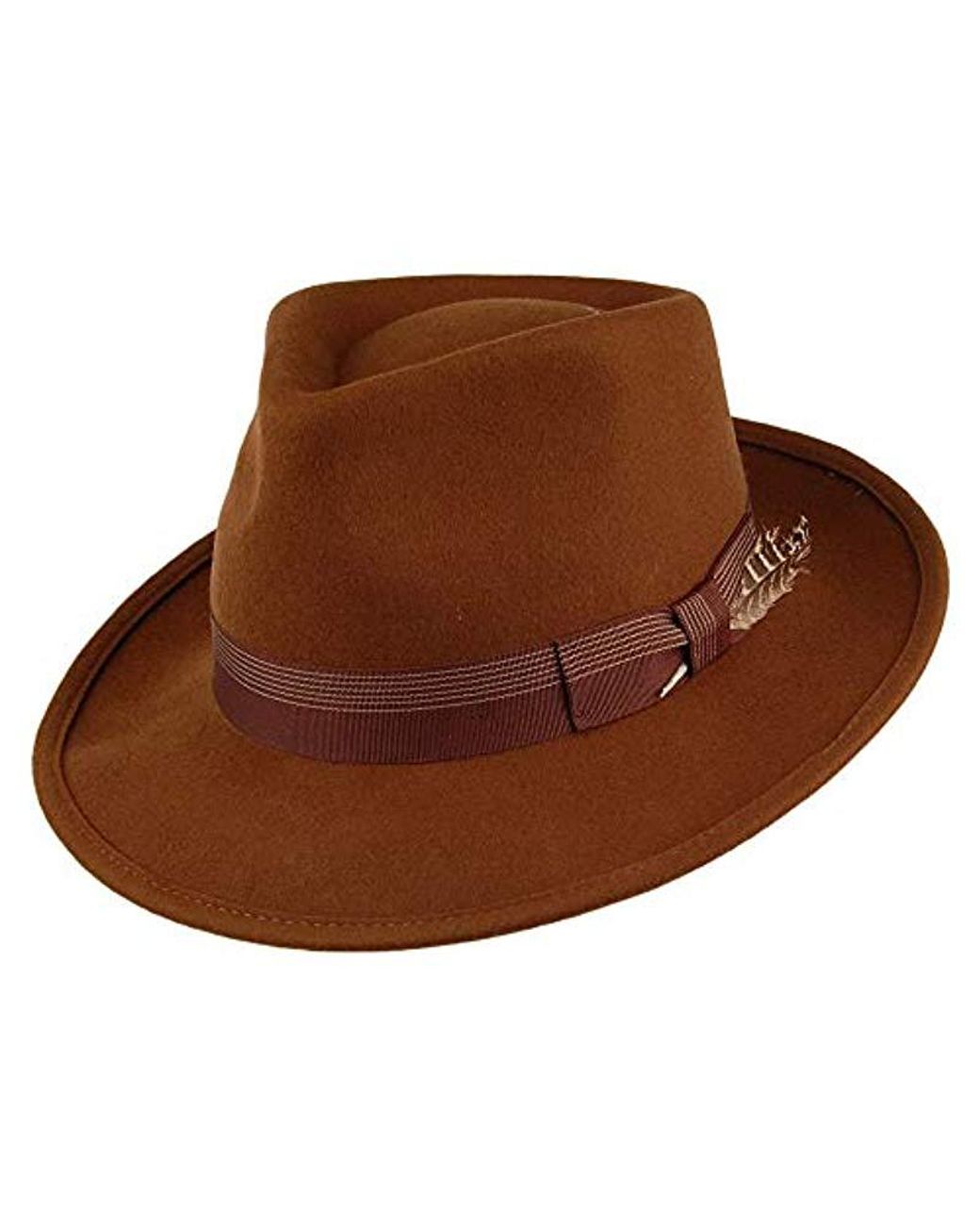 brixton men's field wide brim felt fedora hat