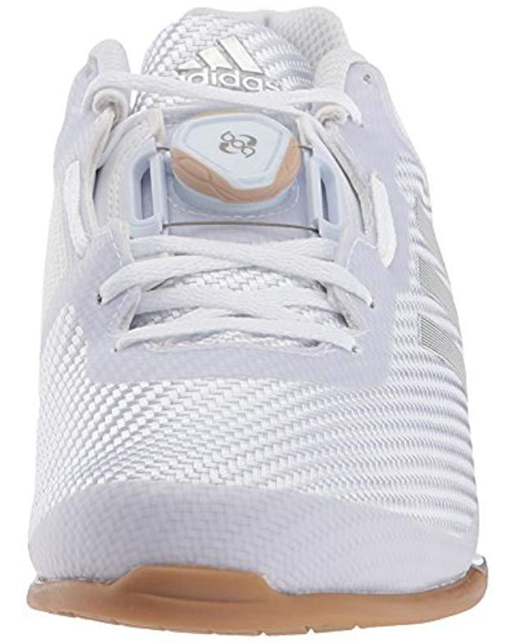 Adjust Adidas LEISTUNG.16 2 II Weightlifting Shoes White/Silver Metallic  Lace innovatis-suisse.ch