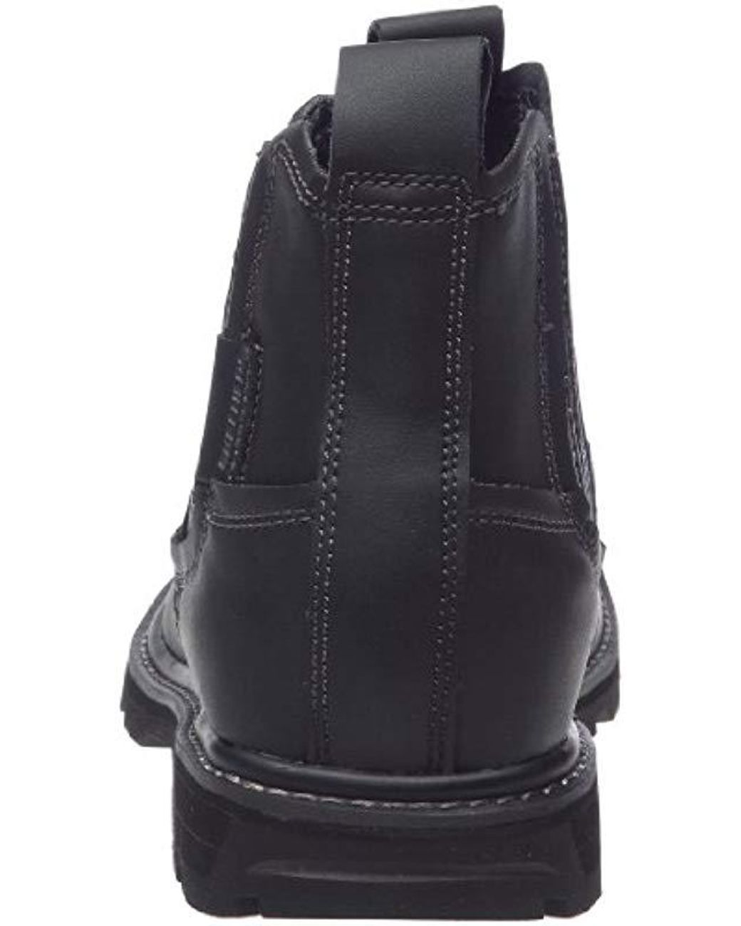 Skechers Leather Blaine Orsen Ankle Boot in Black for Men | Lyst
